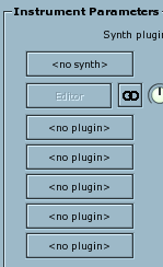 Synth Plugin Buttons